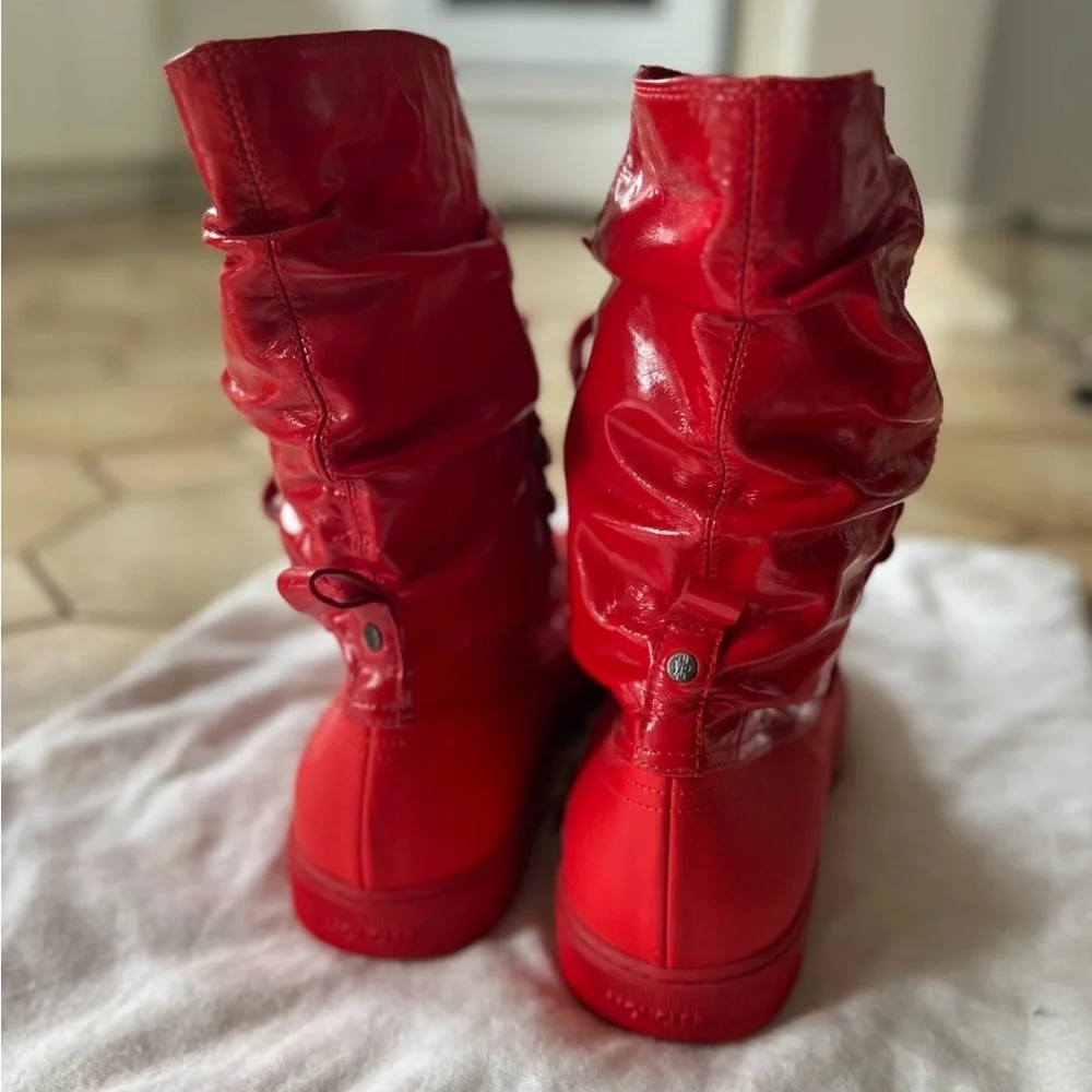 Monclair red boots - Excellent Condition - Picture 4 of 15